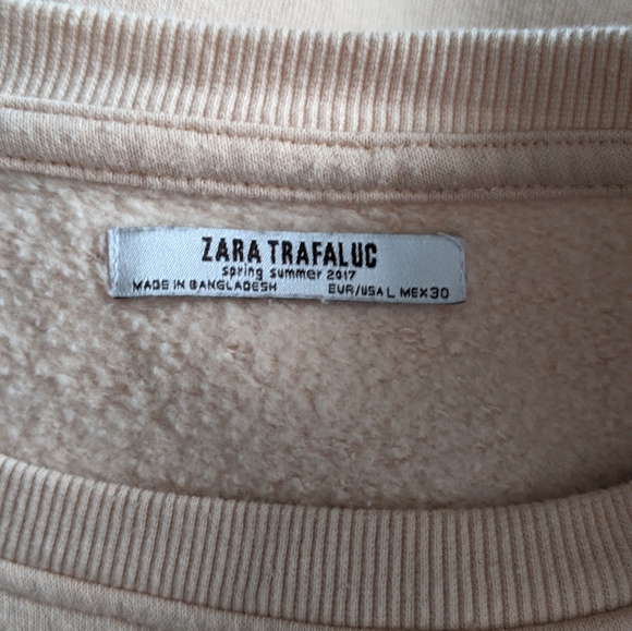 Zara Trafuluc Pink Knit Sweater - Picture 3 of 3